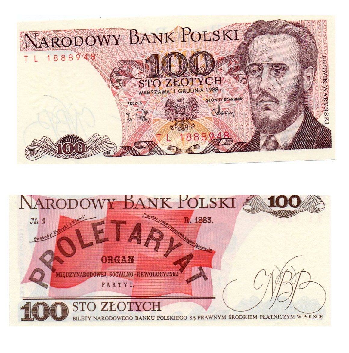 Poland #143e  100 Złotych